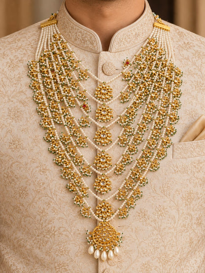 Maharaja groom Mala