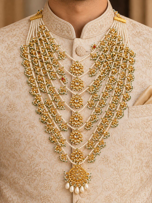 Maharaja groom Mala