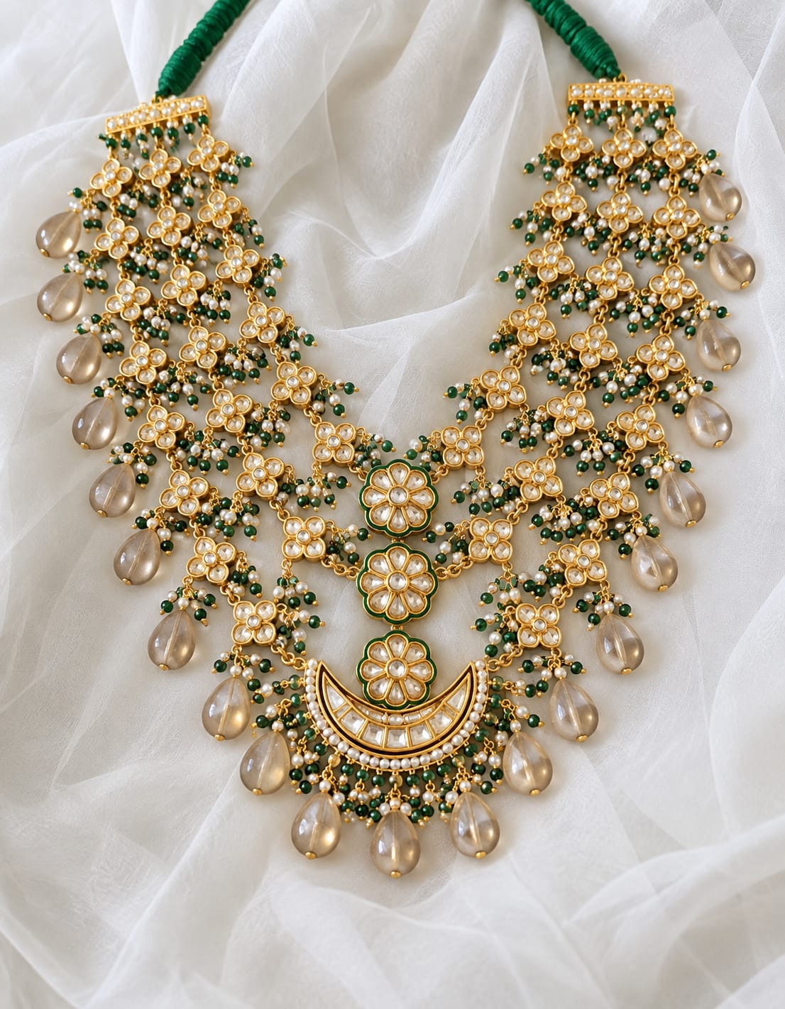 Hariyali Kundan Haar