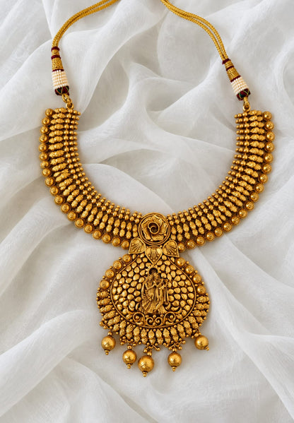 Madhuvan Raas Temple Necklace