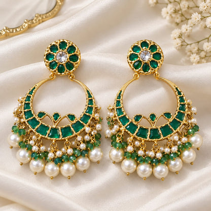 Vasundhara Chandbali Earrings