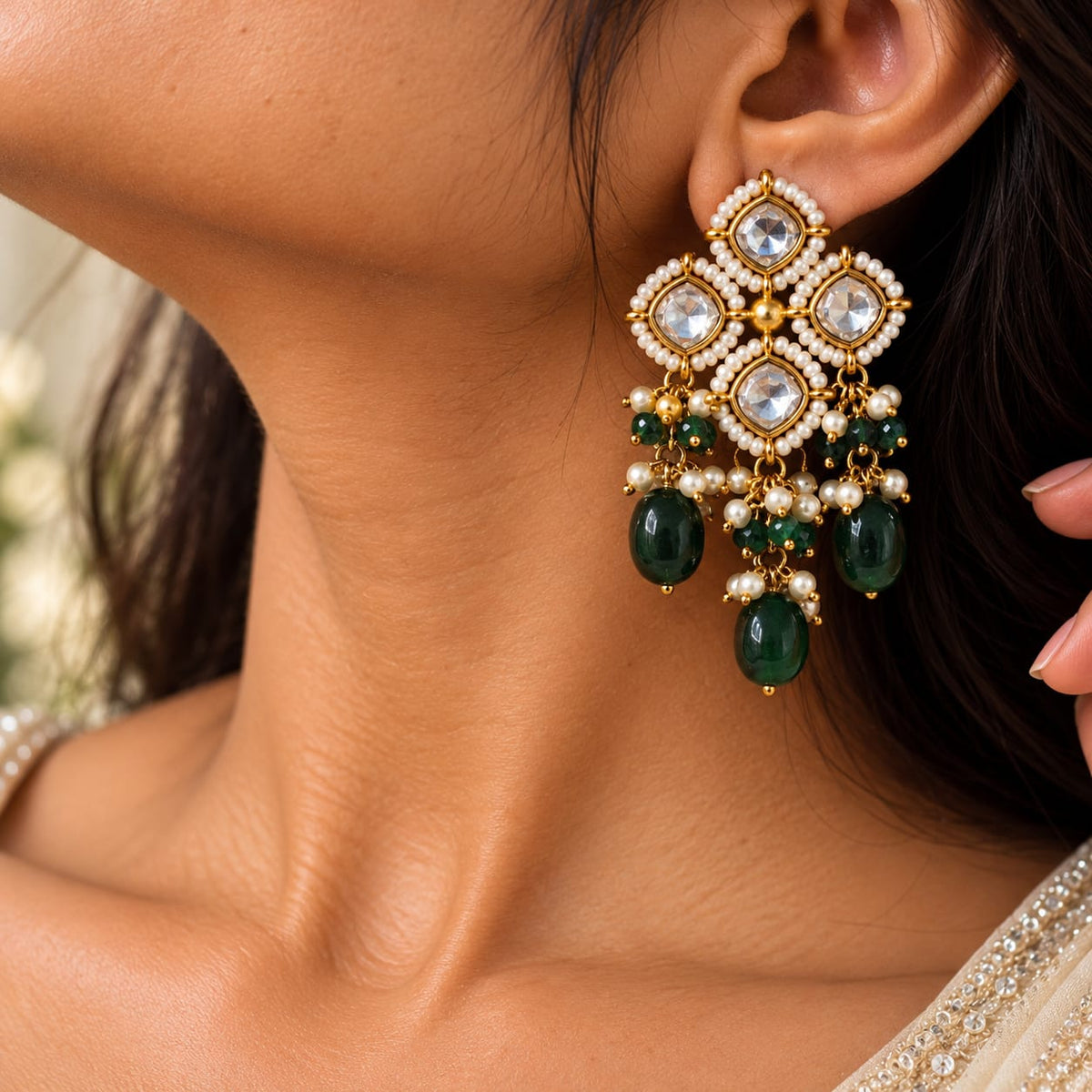 Tarini Drops Earrings