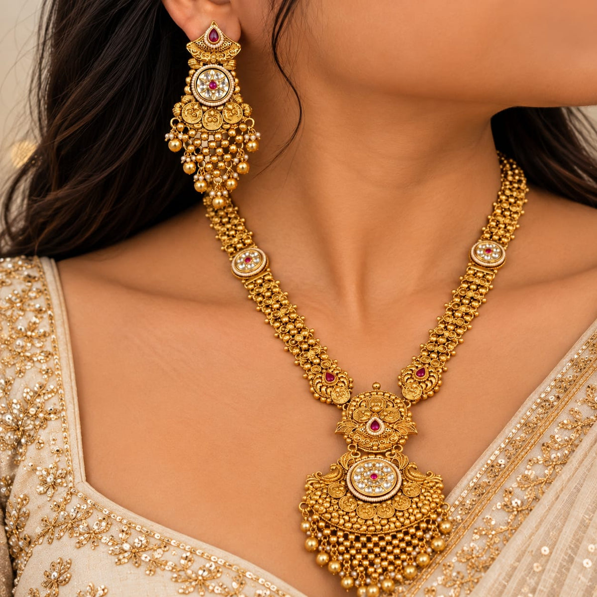 Zarbaft Boondi Long Haar Set