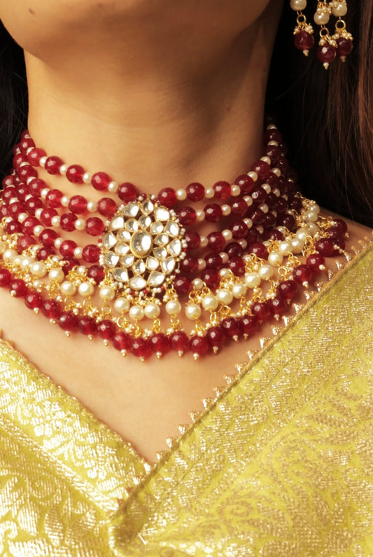 kundan necklace set