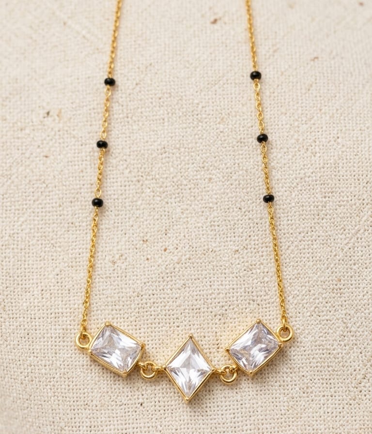 Mangalsutra designs in gold