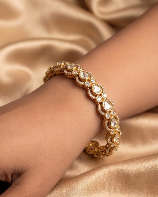 Moissanite bangle