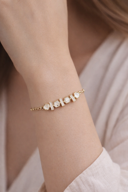 Naina Polki Bracelet