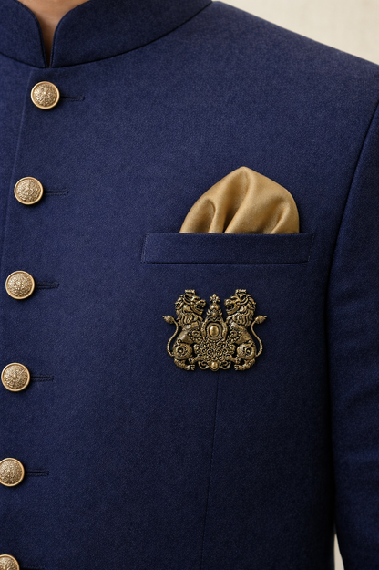 Sher e Crest Brooch