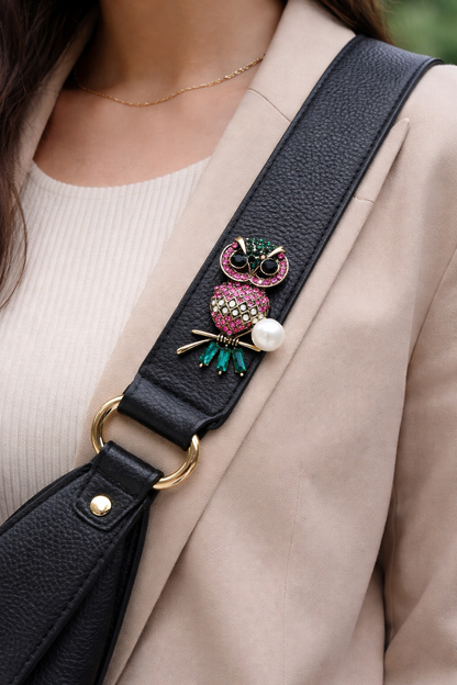 Owl in White Pearl