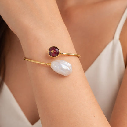 Ruby Tide Bracelet