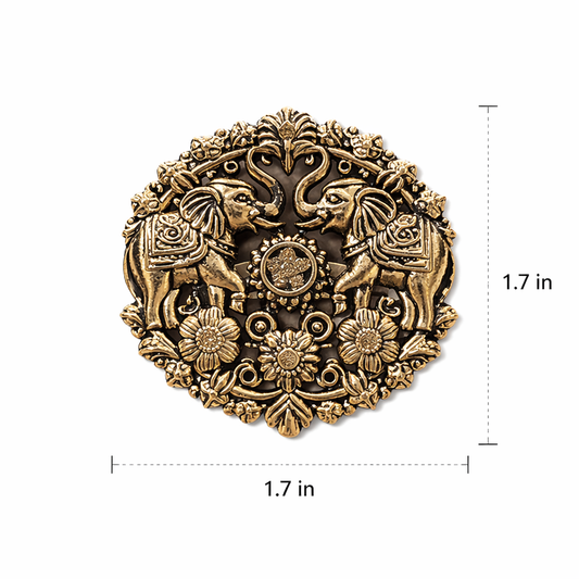 Gajraj Brooch