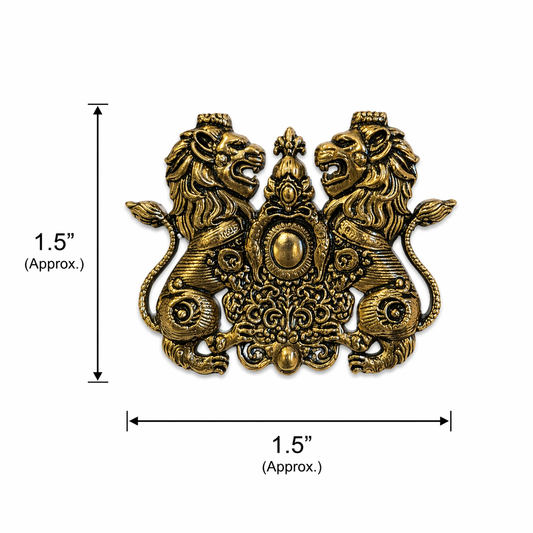 Sher e Crest Brooch