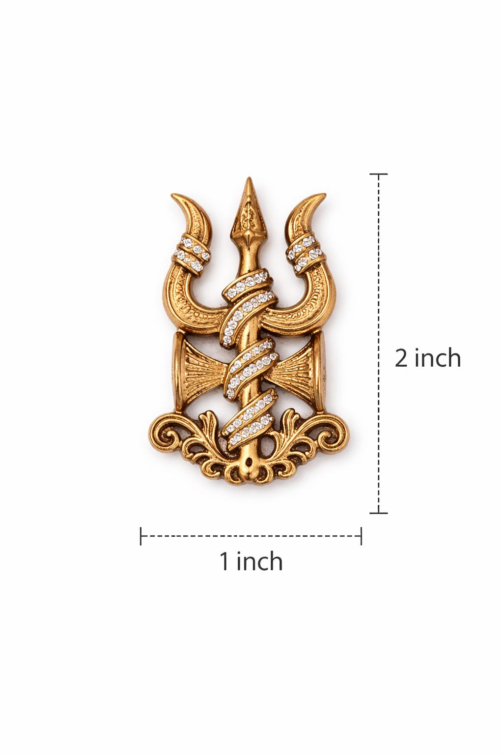 Trident Brooch