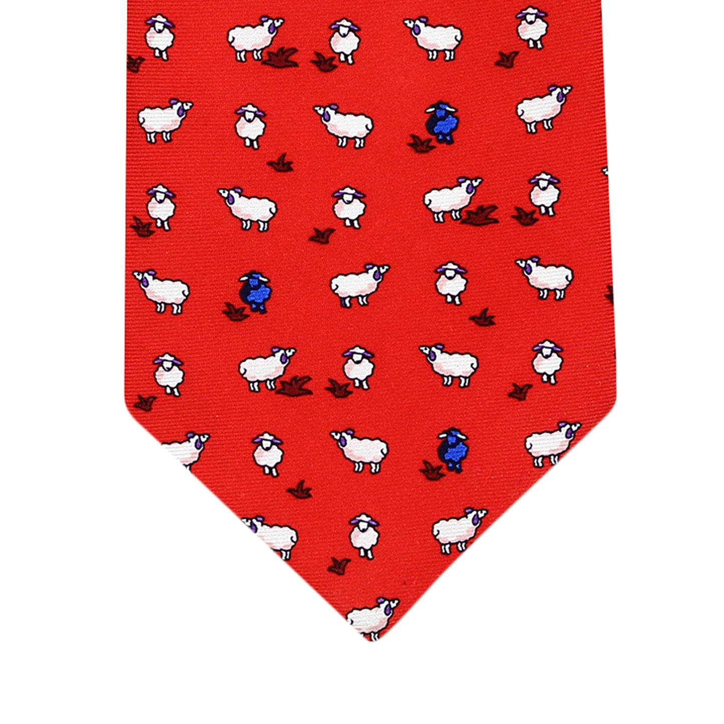 Sheep in Red
