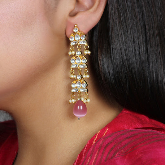 Shreya Pachi Kundan Earring