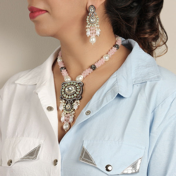 Kanchan Necklace in Stones