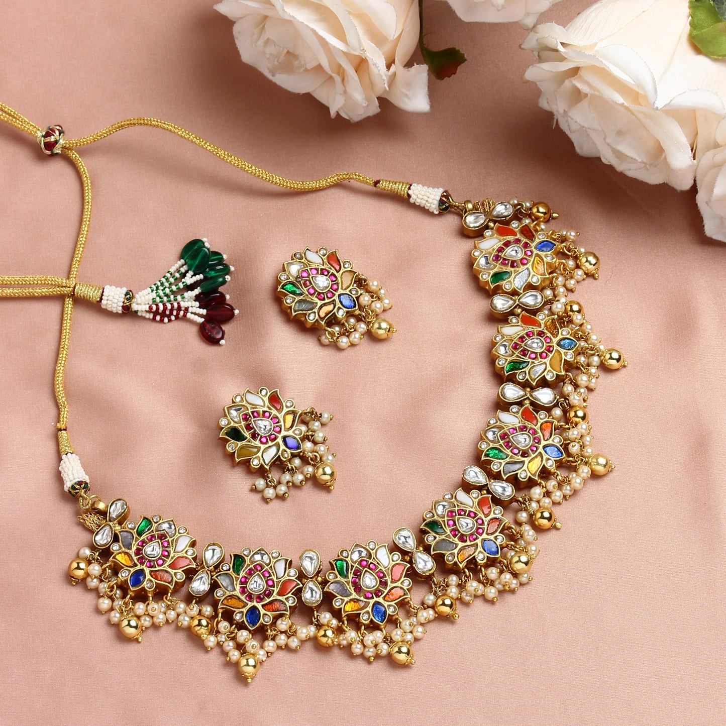 Navrattan All Over Choker